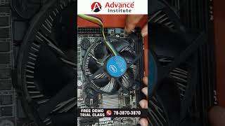computer processor Mein thermal paste Kaise lagaen Laptop Computer Repairing Course Laxmi nagar