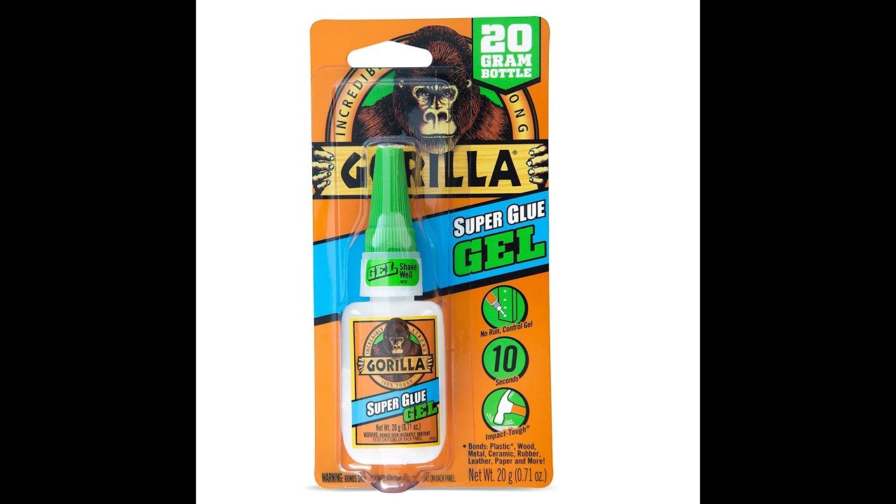 Gorilla Super Glue Gel YouTube