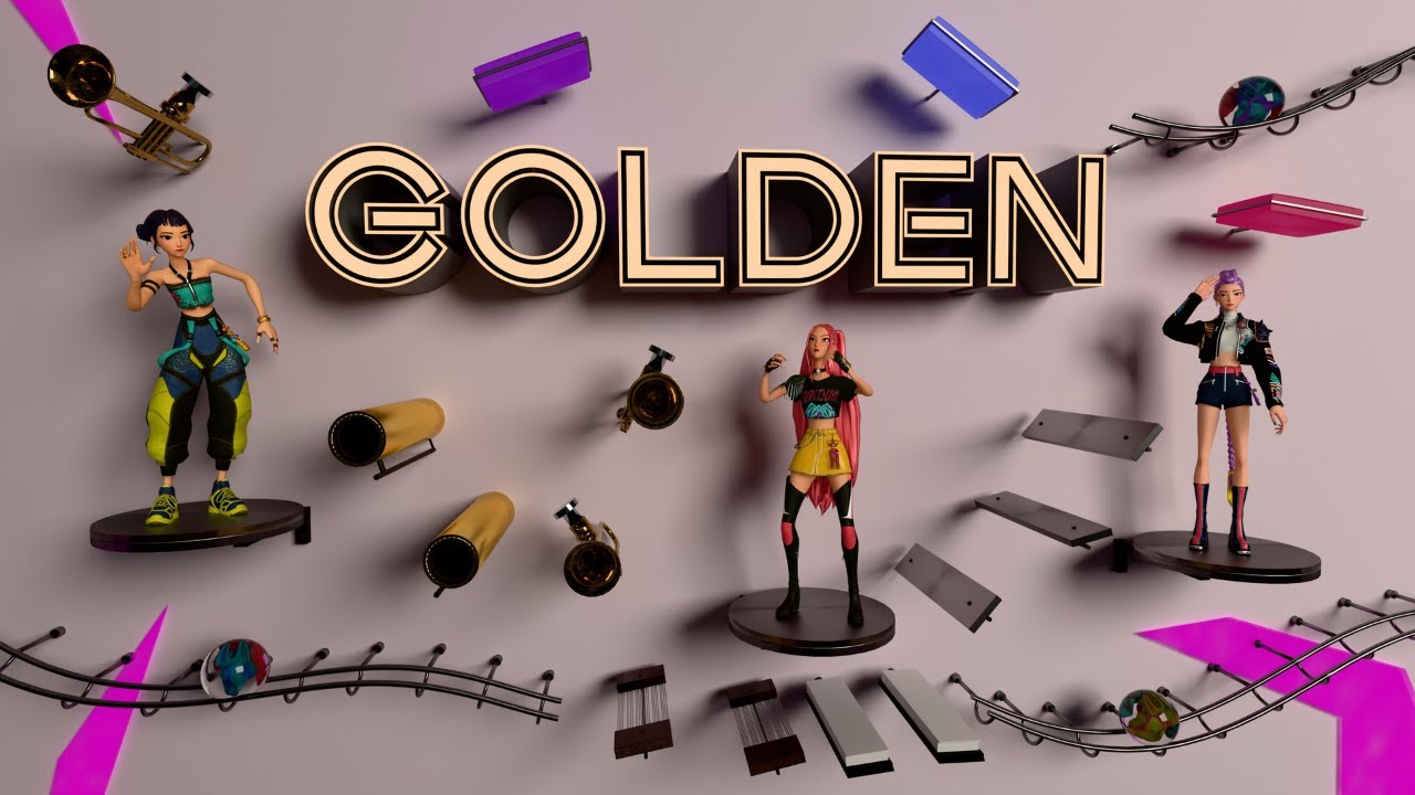 KPop Demon Hunters 'Golden' on Cool Music Instruments