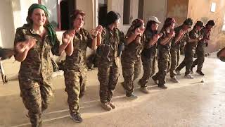 رقص قسد ypj ❤️😍ypg kurdische musik tanz 2025 kurdisch tanz