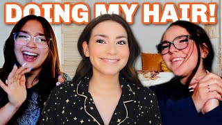 Dyeing Our Hair Together