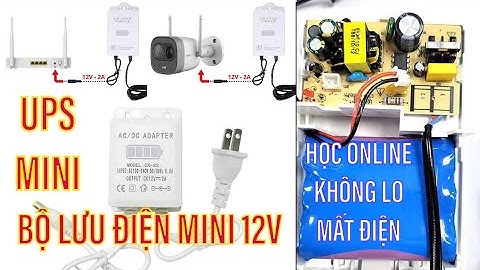Bộ lưu điện mini (UPS mini)