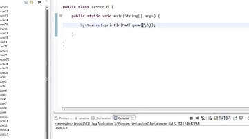 Mastering Java Programming 2 (Section 15 -Powers and Square Roots)