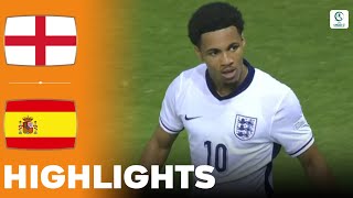England vs Spain | Highlights | U17 European Championship 27052024