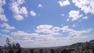 Timelapse Cam 1 - 30. juni 2021