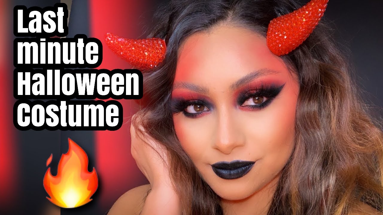 DEVIL MAKEUP TUTORIAL | HALLOWEEN MAKEUP 2020 - YouTube