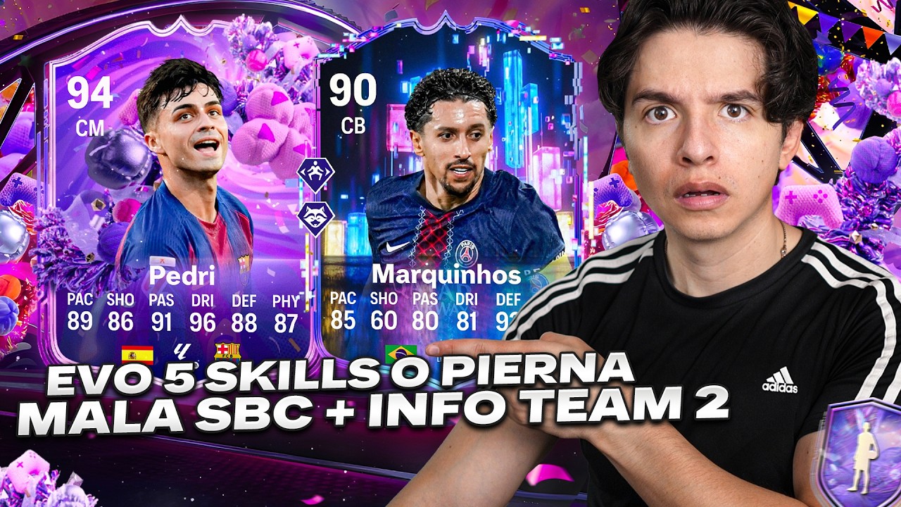 EVO para RONALDINHO DOBLE 5* y MARQUINHOS FLASHBACK en SBC!!!