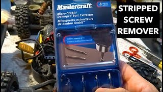Stripped Screw Removal - Grabit Screw Extractor Review - Tested on ARRMA Typhon - Netcruzer RC screenshot 3