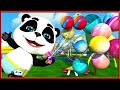 Vuela, Globito, Vuela - Canciones infantiles | Little Panda Doctor Española #bebetiburon