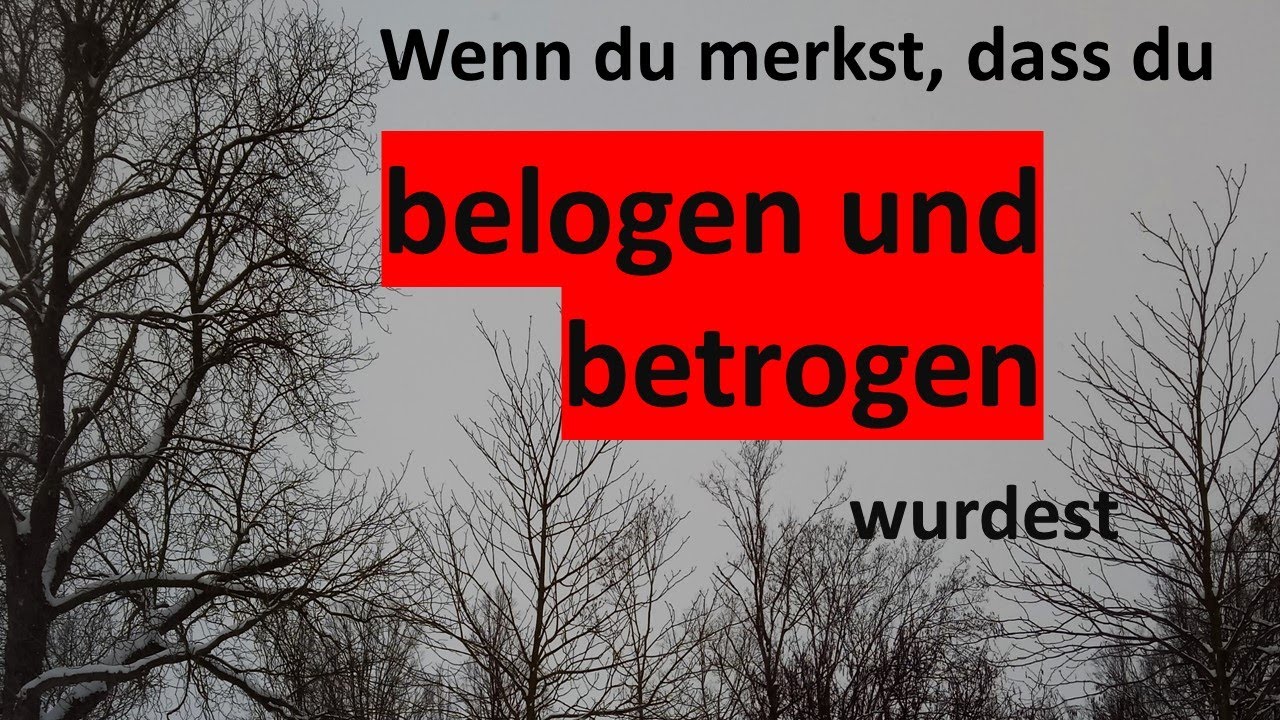 Belogen Und Betrogen Wie Damit Umgehen Wenn du merkst, dass du belogen und betrogen wurdest Enttäuschung