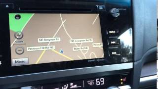 2015 Subaru Outback Starlink GPS Navigation Complaint & Problem - January 20 2015