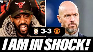 I AM IN SHOCK 😲 BOTTOM OF THE GROUP! TEN HAG OUT  ❌ Galatasaray 3-3 Man Utd RANTS REACTS