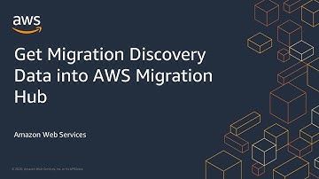 Get Migration Discovery Data into AWS Migration Hub