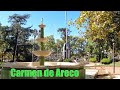 Soleado día de otoño para descubrir la ciudad muy bella de Carmen de Areco.