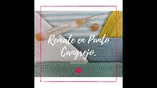 Remates sencillos: Punto Cangrejo