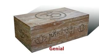 original y natural mesa baul realizada en madera maciza de teca