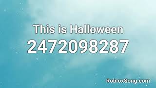 This Is Halloween Roblox Id Roblox Music Code Youtube - halloween theme roblox id