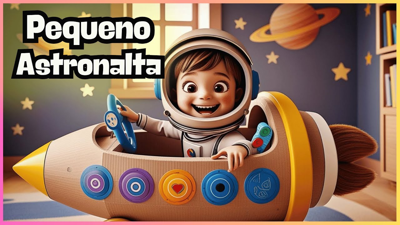 Pequeno Astronauta 🚀🌟🎶  | MÚSICA INFANTIL DIVERTIDA