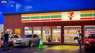 7 Eleven 1/64 Diorama | Hotwheels Diorama