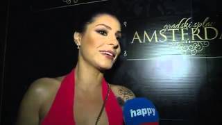 Mia Borisavljevic - Intervju - Splav Amsterdam - Glamur - (Tv Happy 2015)