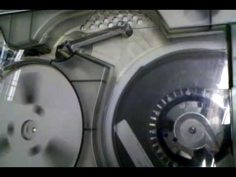 Old school tape drive loading - YouTube