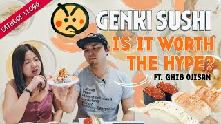 Is Genki Sushi Worth The Hype? ft. Ghib Ojisan | Eatbook Vlogs | EP 63