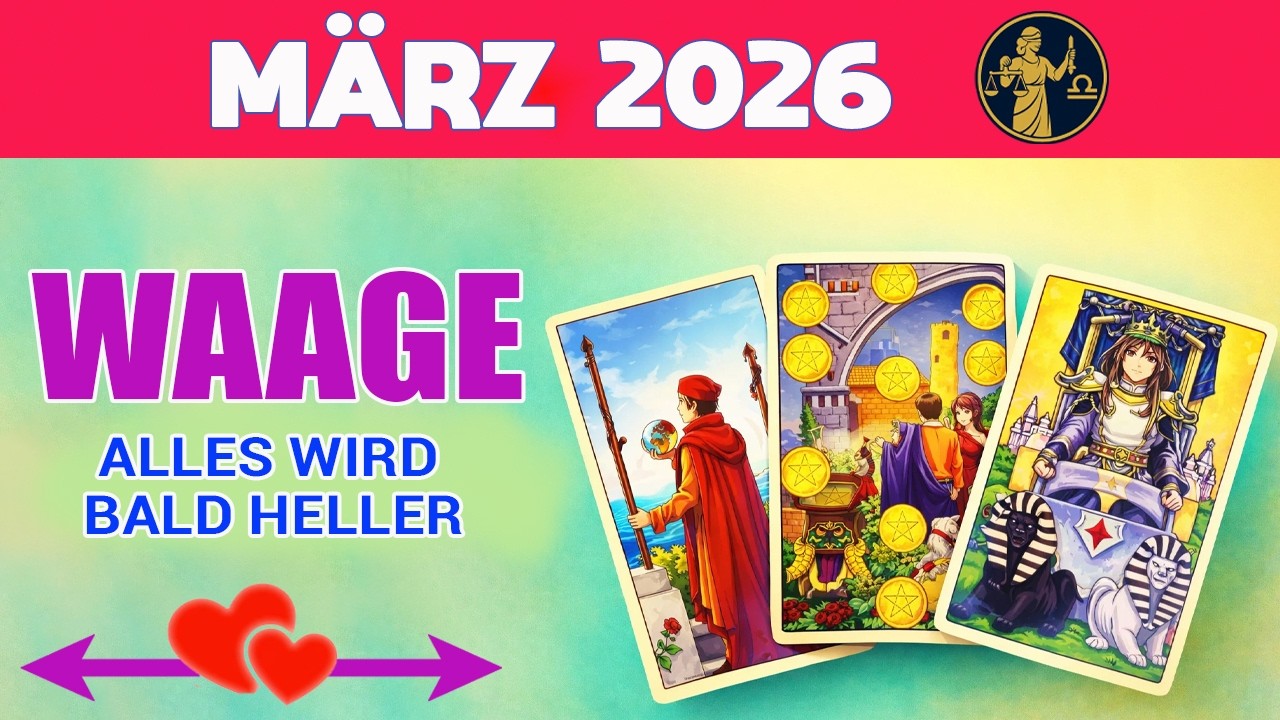 Waage ☀️ Spirituell Beschützt, Alles Wird Bald Heller ☀️
