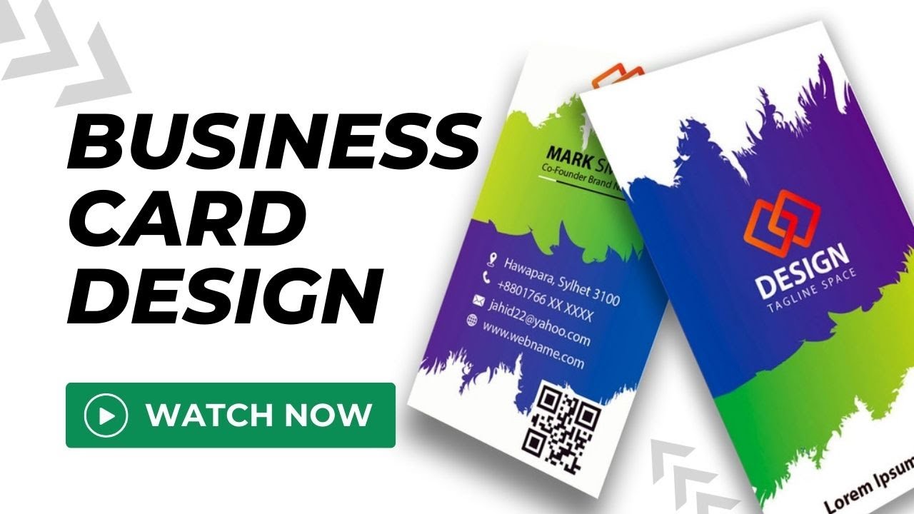 Business Card Design Tips Business Card Illustrator Simple Business