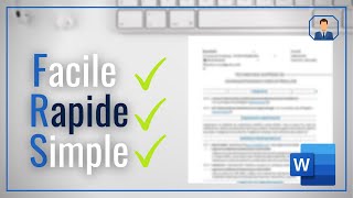 Comment créer un CV efficace, simple et rapide sous WORD en moins de 30 minutes