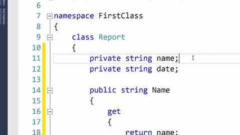 41 C Classes and Methods - Auto implemented properties