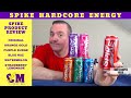 Spike Energy Drink Review; Honest Review of Spike Hardcore Energy Drink, Taste Test All 6 Flavors