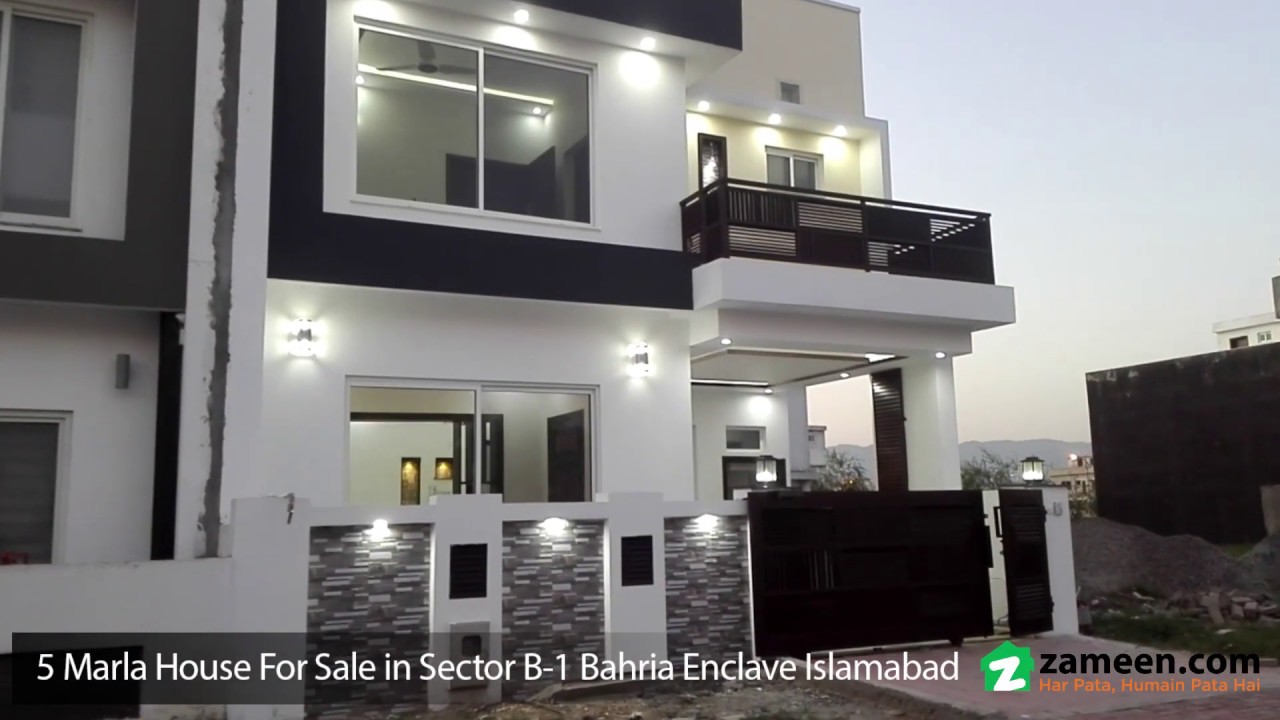 5 MARLA HOUSE FOR SALE IN SECTOR B1 BAHRIA ENCLAVE BAHRIA 