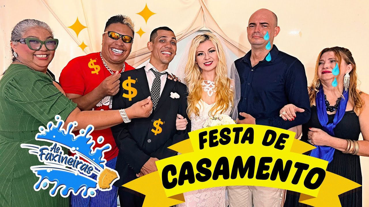 AS FAXINEIRAS - FESTA DE CASAMENTO!