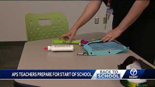 APS teachers prepare for the start of school
