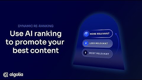 Feature Demo: Dynamic Re-ranking