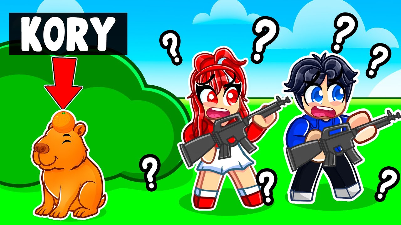 Я стал капибарой в игре Shrink Hide & Seek в Roblox...