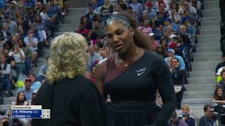 Serena Williams US Open Referee Confrontation screenshot 4