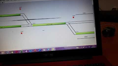 train signaling system by arduino and labview interface.
