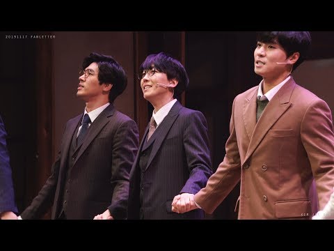 [4K] 191117 팬레터 낮공 커튼콜 (김재범 focus)