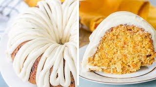 This caramel carrot cake with cream cheese glaze is a new twist on the
classic cake. such moist and combination of carr...