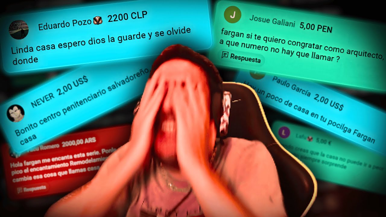 El CHAT se pone todavía PEOR 😭 | MÁS donaciones CRUELES a la CASA de FARGAN 🏚️