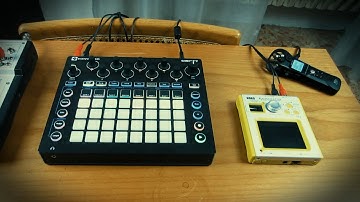 FRENCH HOUSE JAM with NOVATION CIRCUIT and KORG KAOSSILATOR