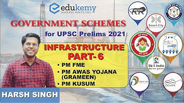 Schemes Related to Infrastructure - Part 6 | Important Government Schemes for UPSC Prelims 2021