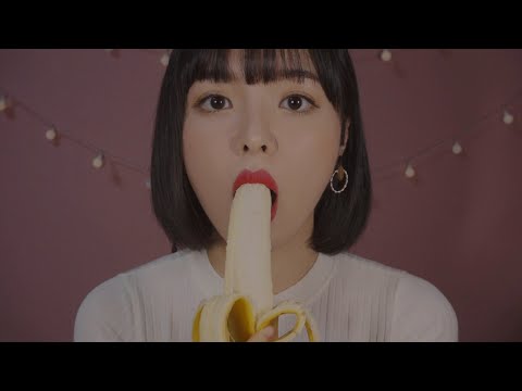 ASMR Sticky Banana Eating Sounds🍌 Talkative