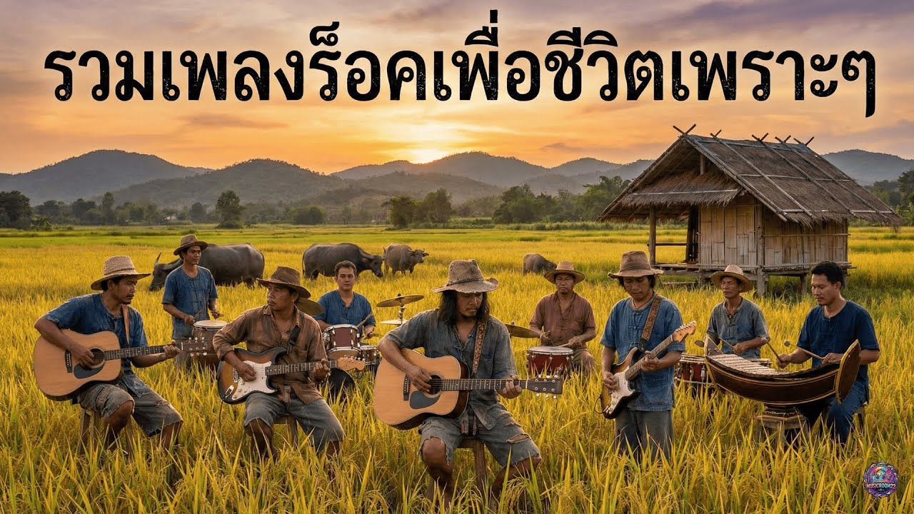 รวมมิตรเพลงเพื่อชีวิตเพราะๆ ย้อนความทรงจำ ฟังยาวๆ ตอนทำงาน