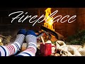 Relaxing Fireplace - Smooth Background JAZZ Music - Chill Out Music