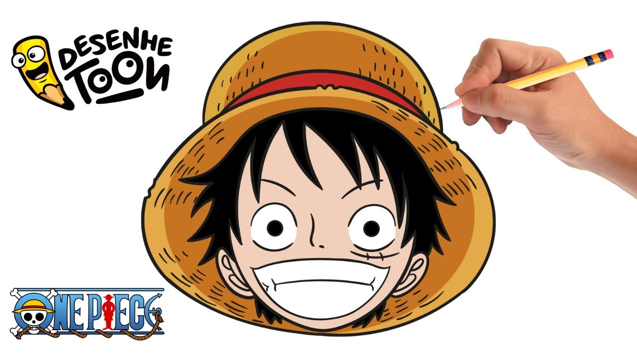 Tutorial da zoeira como desenhar o luffy #luffy #desenho #anime #draw #art  #sketchbook