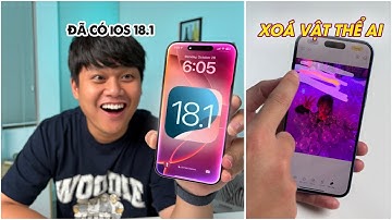 ĐÃ CÓ iOS 18.1 CHÍNH THỨC: GHI ÂM CUỘC GỌI, XOÁ VẬT THỂ BẰNG AI, SIRI MỚI...