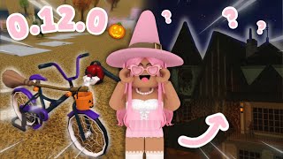 BLOXBURG HALLOWEEN UPDATE IS HERE!! (NEW LOCATIONS, NEW ITEMS   FOOD AND MORE!!) 0.12.0