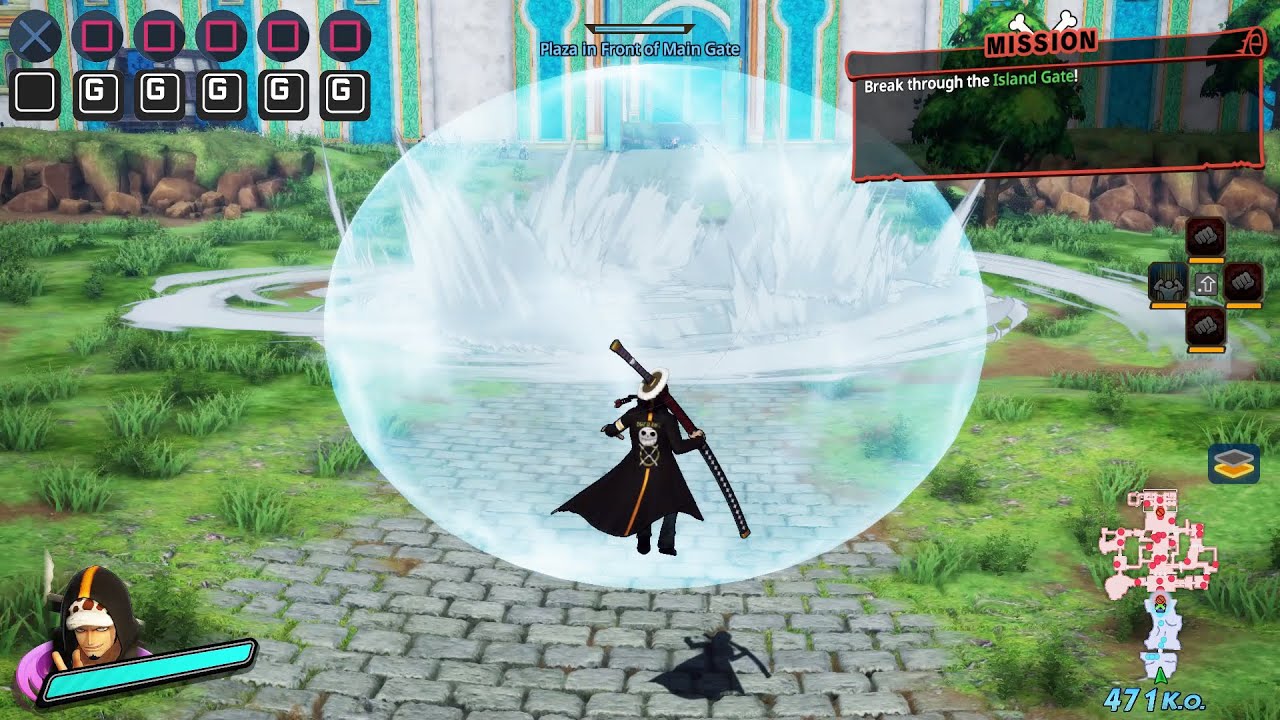 Trafalgar D. Water Law All Skill & Ultimate Attack (PS/PC) | ONE PIECE Pirate Warriors 4